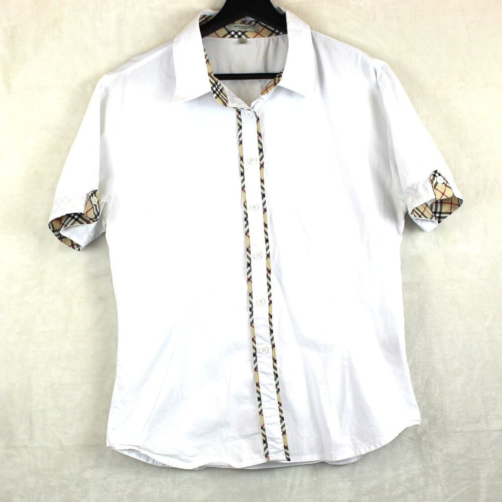 Burberry London Button Front Shirt Kids Youth (2XL)